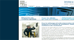 Desktop Screenshot of airtechnovac.com
